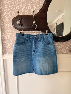 Madewell Denim skirt